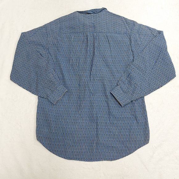 Vintage LEVI’S Sutter Creek Men's Flannel Shirt Striped 100% Cotton Size Large - Picture 7 of 7